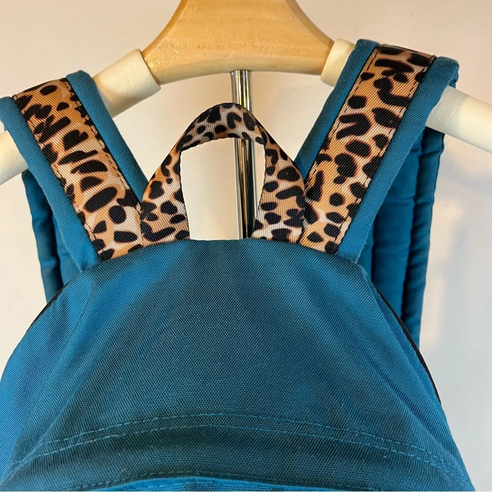 Victoria's Secret PINK Full Size Jade Teal Backpack Versatile‎ Bold Fun Design